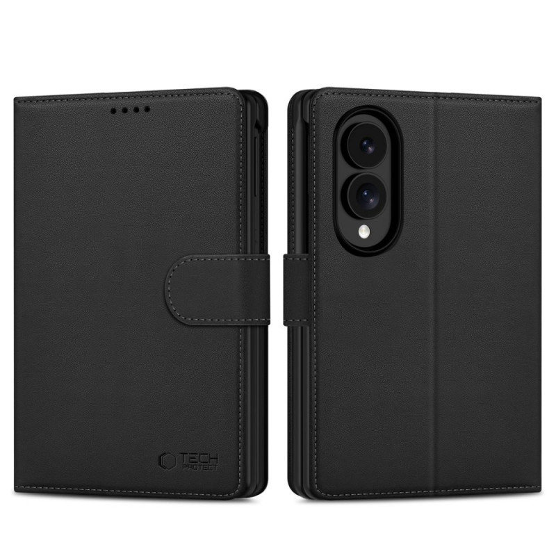 Tech-Protect Wallet puzdro typu peňaženka pre Samsung Galaxy Z Fold 8, čierne