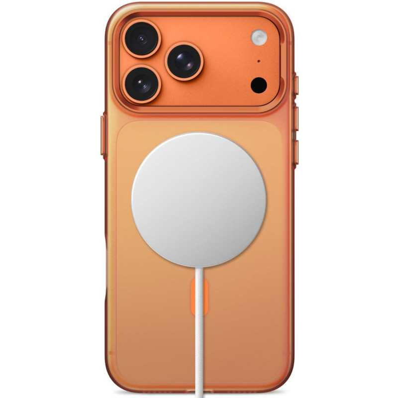 Tech-Protect MagZero MagSafe puzdro pre Apple iPhone 17 Pro / 18 Pro, matné Cosmic Orange