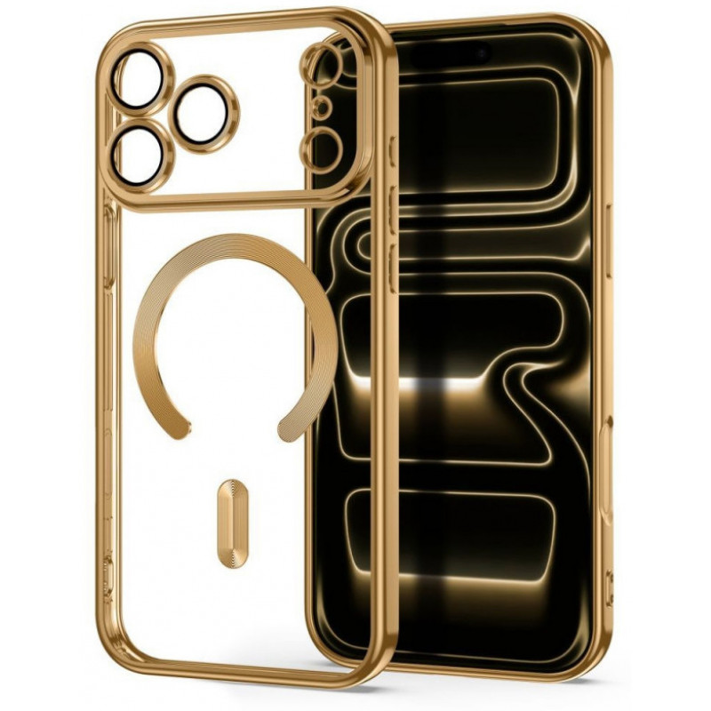 Tech-Protect Magflex MagSafe puzdro na Apple iPhone 17 Pro Max / 18 Pro Max, lesklé zlaté