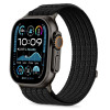 Tech-Protect Nylon Sport remienok na Apple Watch 44/45/46/49 mm, čierny