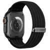 Tech-Protect Nylon Sport remienok na Apple Watch 44/45/46/49 mm, čierny