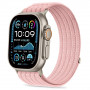 Tech-Protect Nylon Sport remienok na Apple Watch 44/45/46/49 mm, svetloružový