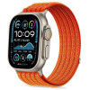 Tech-Protect Nylon Sport remienok na Apple Watch 44/45/46/49 mm, oranžový