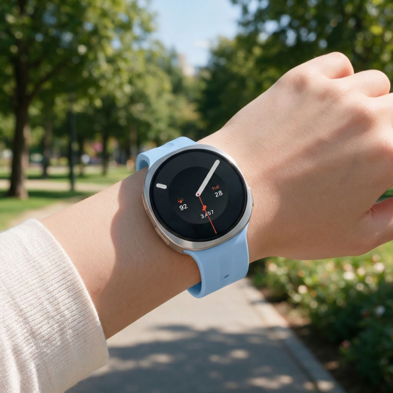 Tech-Protect Silicone Evo remienok pre Samsung Galaxy Watch 8 / 9 / Classic 40 / 44 / 46 mm, bledomodrá