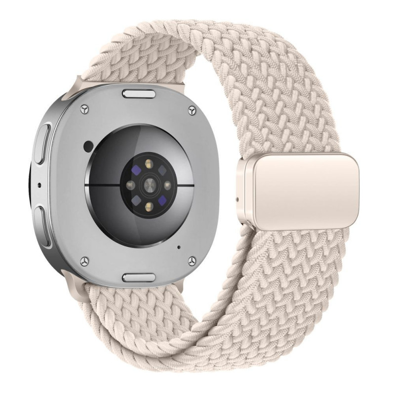 Tech-Protect NylonMag remienok pre Samsung Galaxy Watch 8 / 9 / Classic 40 / 44 / 46 mm, Starlight
