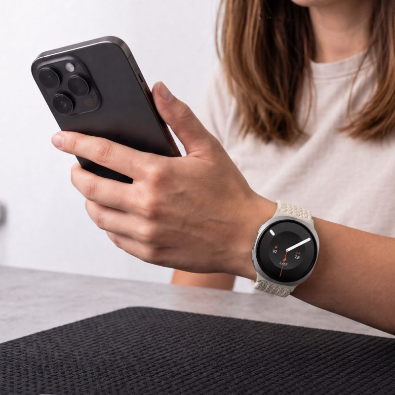 Tech-Protect NylonMag remienok pre Samsung Galaxy Watch 8 / 9 / Classic 40 / 44 / 46 mm, Starlight