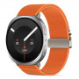 Tech-Protect Nylon Clasp remienok na hodinky pre Samsung Galaxy Watch 8 / 9 / Classic 40 / 44 / 46 mm, oranžový