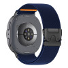 Tech-Protect Nylon Clasp remienok na hodinky pre Samsung Galaxy Watch 8 / 9 / Classic 40 / 44 / 46 mm, námornícky modrý