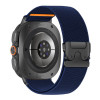 Tech-Protect Nylon Clasp remienok na hodinky pre Samsung Galaxy Watch Ultra 1 / 2 2024-2026 47 mm, námornícky modrý