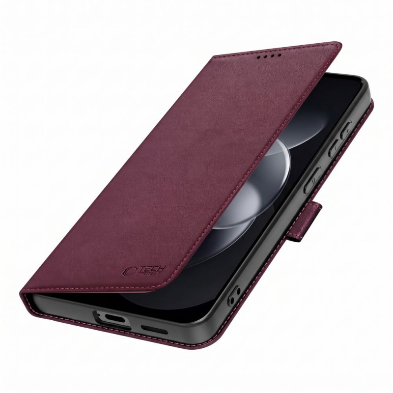 Tech-Protect Wallet puzdro pre Xiaomi Redmi Note 17 Pro 5G, bordové