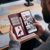Tech-Protect Wallet puzdro pre Xiaomi Redmi Note 17 Pro 5G, bordové
