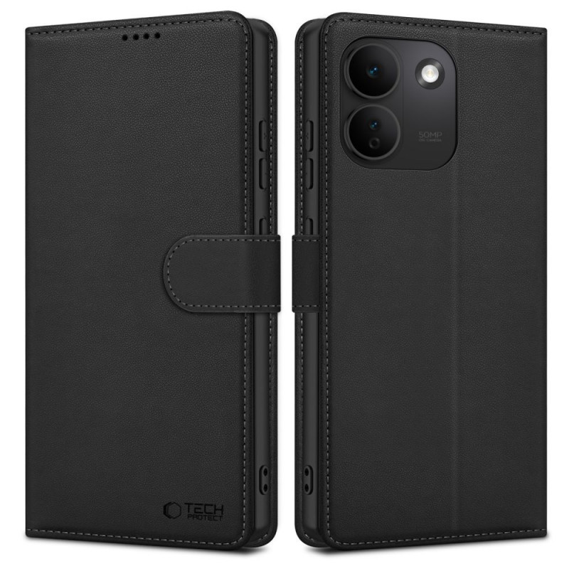 Tech-Protect Wallet puzdro pre Xiaomi Redmi Note 17 Pro Max 5G, matné čierne