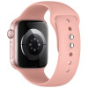 Tech-Protect Silicone remienok pre Apple Watch 8/9/10/11/12/SE/Ultra 44/45/46/49 mm, zaprášená ružová