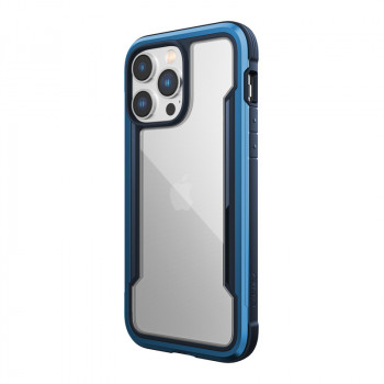 X-Doria Raptic Shield puzdro pre Apple iPhone 14 Pro Max, námornícka modrá