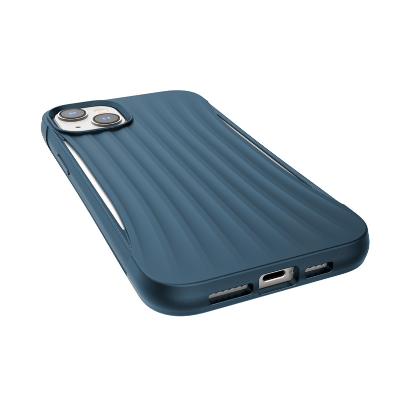 X-Doria Raptic Clutch puzdro pre Apple iPhone 14 Plus / 15 Plus, modré