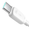 Kábel Joyroom S-A14 Multi-Color Series USB-C - USB-C, 60 W, 480 Mbps, 1,2 m, biely (S-CC100A141W)