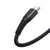 Joyroom Starry Series SA32-CC3 kábel USB-C - USB-C, 60 W, 480 Mb/s, 1 m, čierny