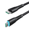 Joyroom Starry Series SA32-CC3 kábel USB-C - USB-C, 60 W, 480 Mb/s, 1 m, čierny