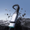 Joyroom Flash Series S-A28 kábel USB-C - USB-C, 60 W, 480 Mb/s, 1 m, čierny