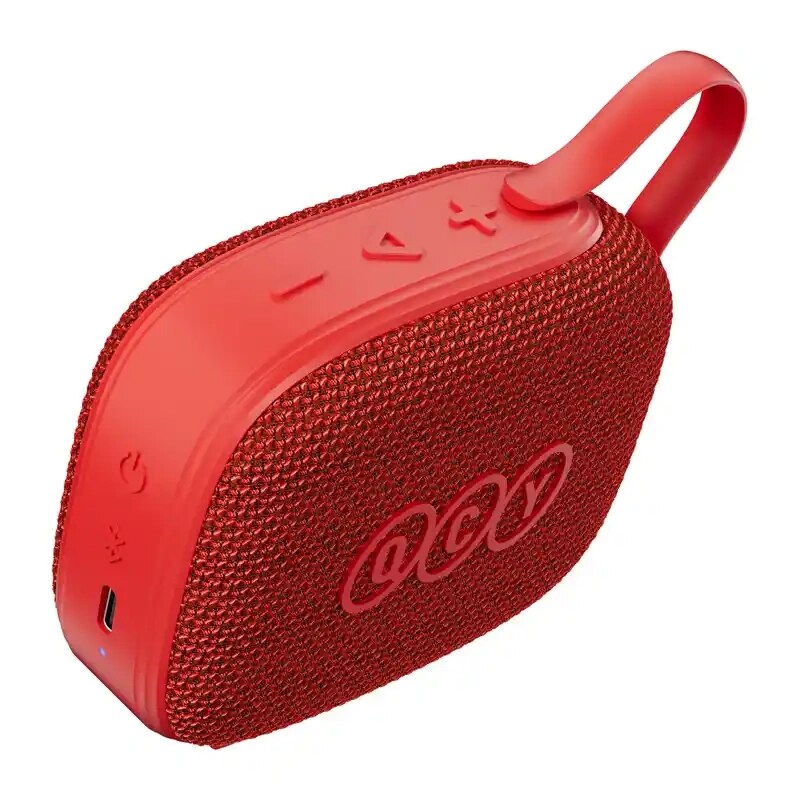 QCY SP3 bezdrôtový reproduktor Bluetooth, červený