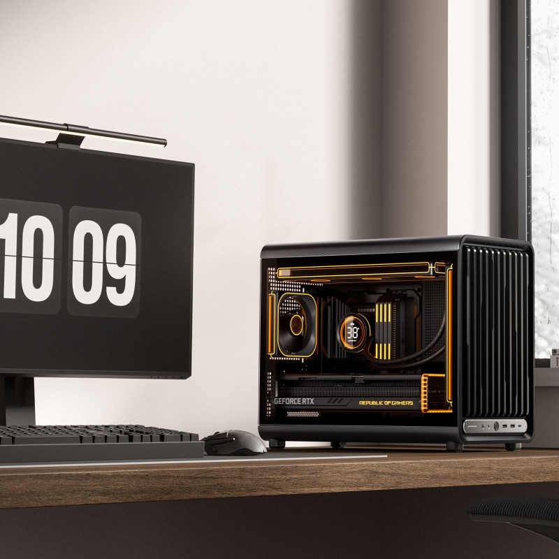 Jonsbo D33 STD počítačová skriňa, mini skriňa, mATX, tvrdené sklo, čierna (D33 STD BLACK)