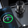 Dudao R5ProN autonabíjačka s vstavaným káblom 3 v 1 (Lightning / USB-C / micro USB), 3,4 A, 1 m, čierna