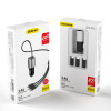 Dudao R5ProN autonabíjačka s vstavaným káblom 3 v 1 (Lightning / USB-C / micro USB), 3,4 A, 1 m, čierna