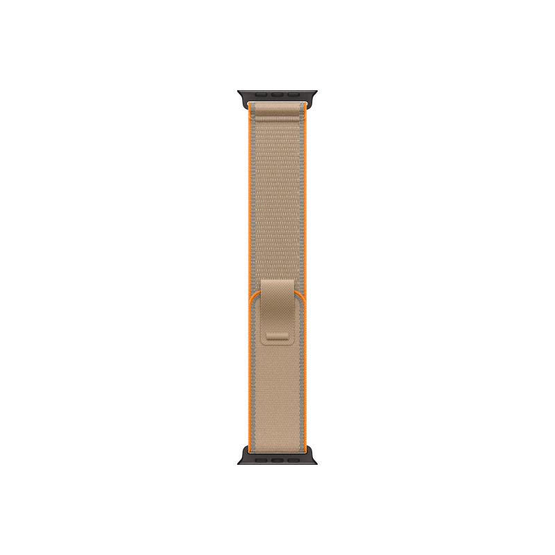 Apple Trail Loop remienok na inteligentné hodinky 49 mm, pieskový, M/L, čierne titánové prevedenie, MKAJ4ZM/A