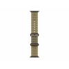 Apple Ocean Band remienok na inteligentné hodinky 49 mm, polopriehľadný, zelený odtieň morskej trávy, čierne titánové prevedenie, MKAV4ZM/A