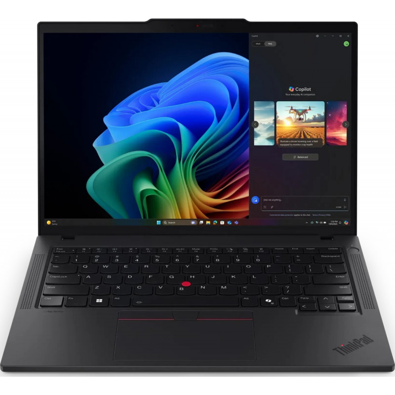 Lenovo ThinkPad T14 Gen 6 21QG00DAGE notebook, 14" WUXGA, Intel Core Ultra 5 228V, 32 GB RAM, SSD 512 GB, Windows 11 Pro, čierny