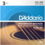 D'Addario EJ16 struny pre akustickú gitaru, 12-53