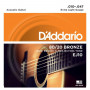 D'Addario EJ10 struny na akustickú gitaru, 10-47
