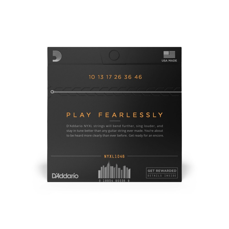 D'Addario NYXL1046 struny na elektrickú gitaru, 10–46
