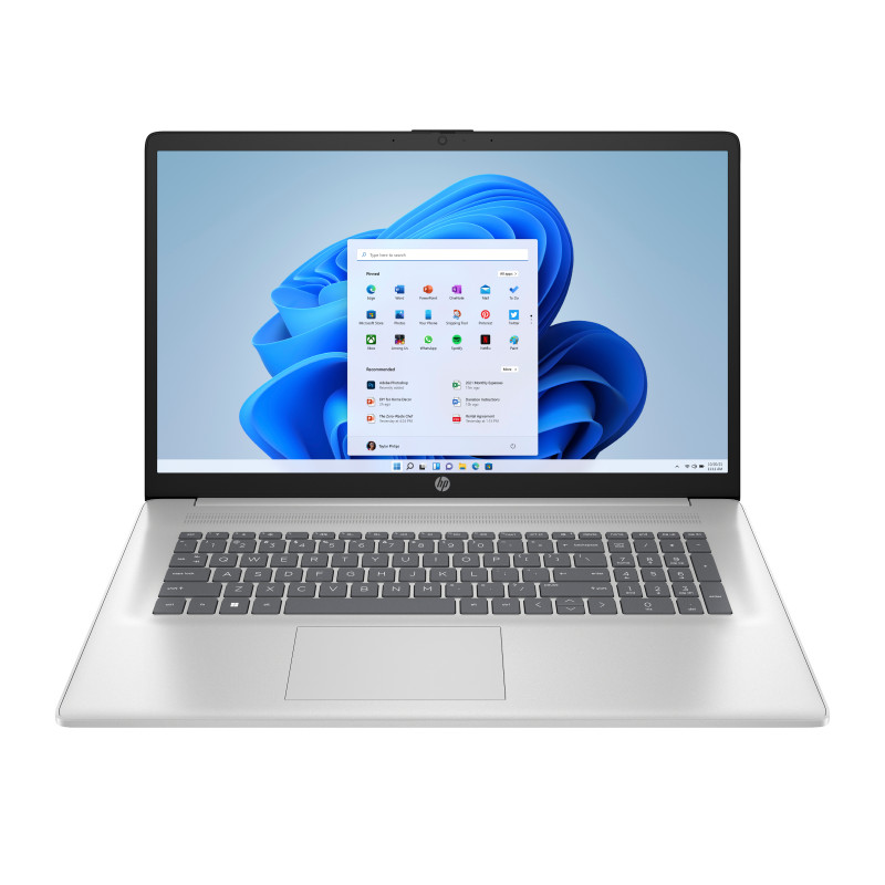 HP 17-cp3575ng notebook, AMD Ryzen 7 7730U, 16 GB RAM, 1 TB SSD, nemecká klávesnica (QWERTZ)