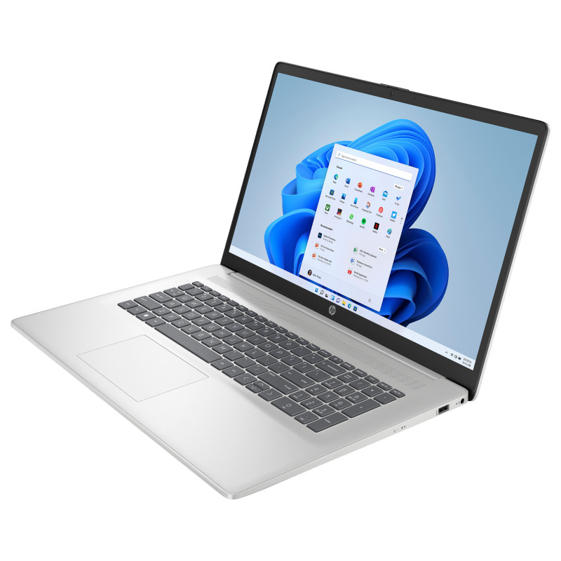 HP 17-cp3575ng notebook, AMD Ryzen 7 7730U, 16 GB RAM, 1 TB SSD, nemecká klávesnica (QWERTZ)