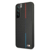 BMW BMHCS22MTRTBK tvrdé puzdro pre Samsung Galaxy S22+, M Collection Triangles, čierne