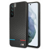 BMW BMHCS22MPUCARTCBK tvrdé puzdro pre Samsung Galaxy S22+, M Collection Triangles, čierne