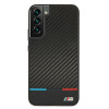 BMW BMHCS22MPUCARTCBK tvrdé puzdro pre Samsung Galaxy S22+, M Collection Triangles, čierne
