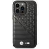 BMW BMHCP14L22PMGK puzdro pre iPhone 14 Pro, čierne, Bi Pattern