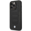 BMW BMHMP14X22RPSK Leather Seats Pattern MagSafe puzdro pre Apple iPhone 14 Pro Max 6,7″, čierne