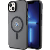 BMW BMHMP14MDSLK Signature MagSafe tvrdé puzdro pre Apple iPhone 14 Plus / 15 Plus, čierne