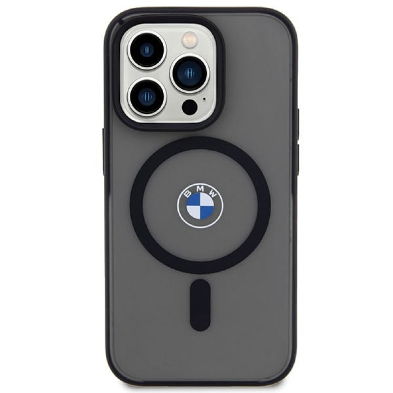 BMW BMHMP14XDSLK Signature MagSafe tvrdé puzdro pre Apple iPhone 14 Pro Max, čierne