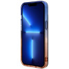 BMW BMHMP14MHTGE Gradient Bumper MagSafe tvrdé puzdro pre Apple iPhone 14 Plus / 15 Plus, sivé