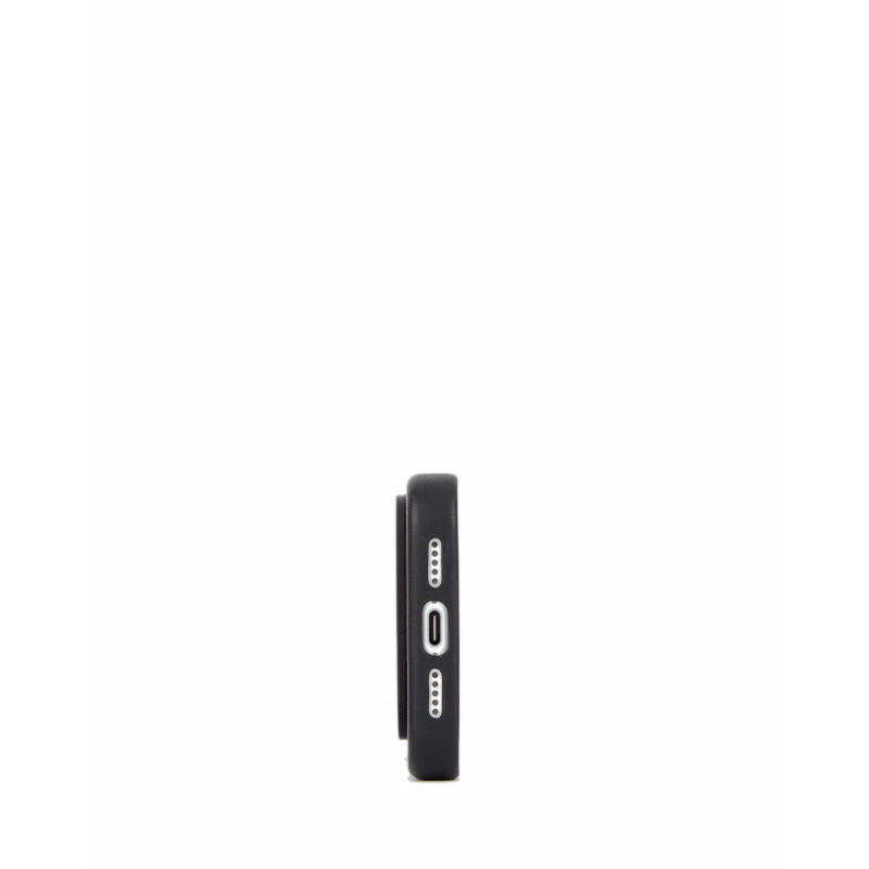 Mujjo Troubadour kožené puzdro pre Apple iPhone 18 Pro / 17 Pro, MagSafe, čierne