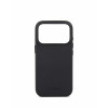 Mujjo Troubadour kožené puzdro pre Apple iPhone 18 Pro / 17 Pro, MagSafe, čierne