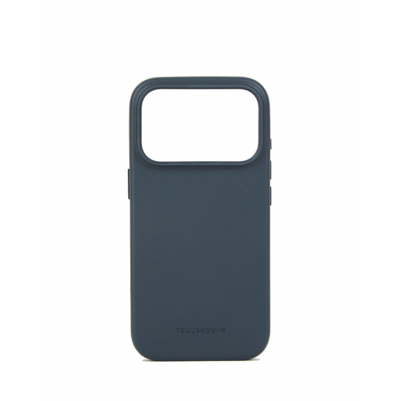 Mujjo Troubadour kožené puzdro pre Apple iPhone 18 Pro / 17 Pro, MagSafe, čadičové