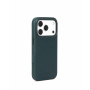 Mujjo Troubadour kožené puzdro pre Apple iPhone 18 Pro / 17 Pro, MagSafe, obsidiánovozelené
