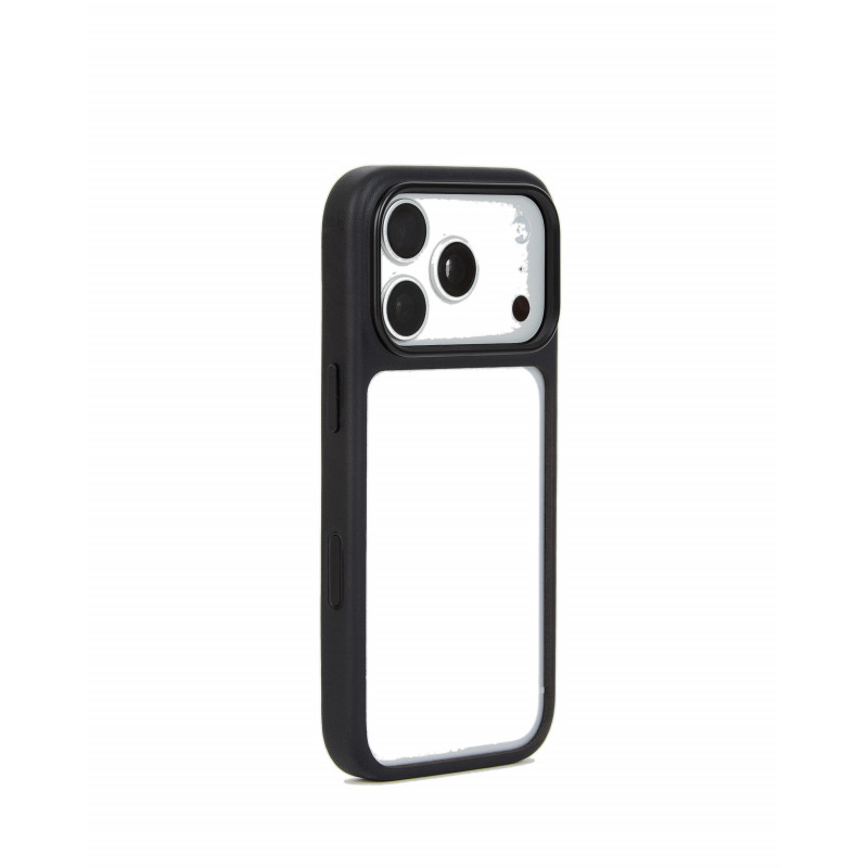 Mujjo Troubadour Modular kožené puzdro pre Apple iPhone 18 Pro / 17 Pro, MagSafe, čierne