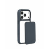 Mujjo Troubadour Modular kožené puzdro pre Apple iPhone 18 Pro / 17 Pro, MagSafe, čadičové