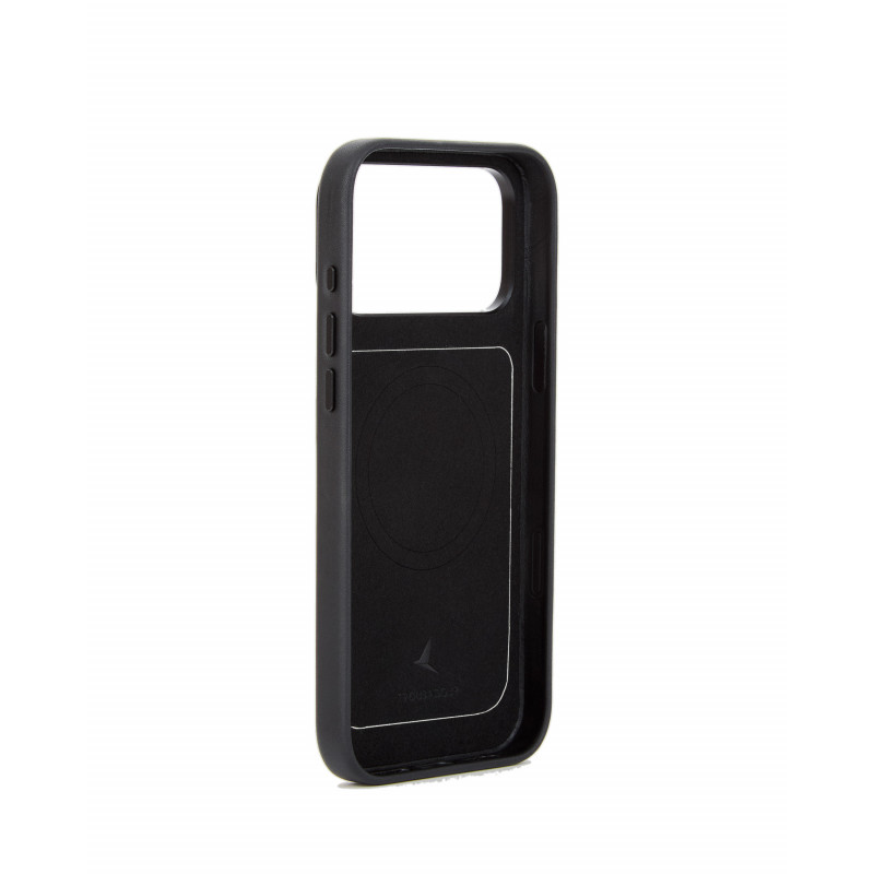 Mujjo Troubadour Modular Leather Case kožené puzdro pre Apple iPhone 18 Pro Max / 17 Pro Max, MagSafe, čierne